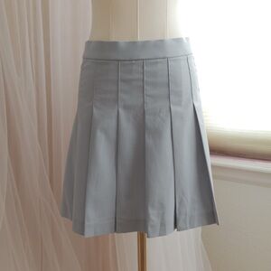 Uniqlo Light Blue Pleated Skirt